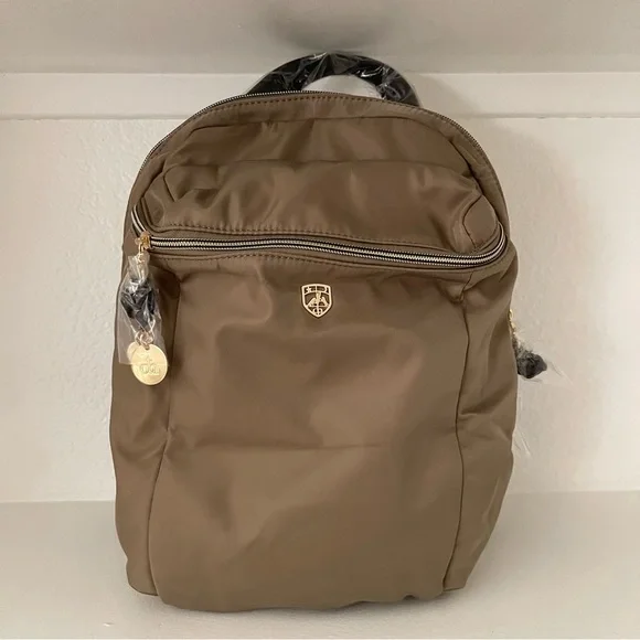 Bags | Taupe Tdn Nylon Backpack Scottish Brand | Poshmark display picture 1